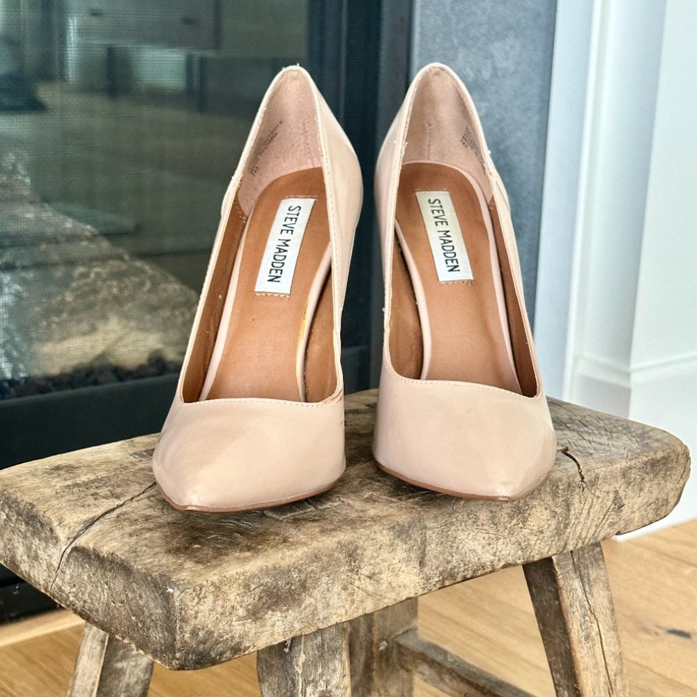 Steve Madden Nude Heels